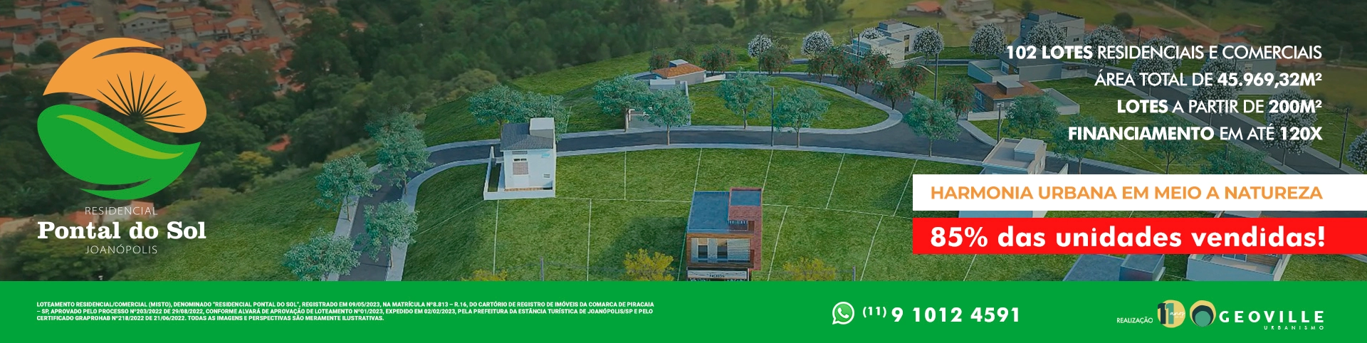 banner home pontal do sol